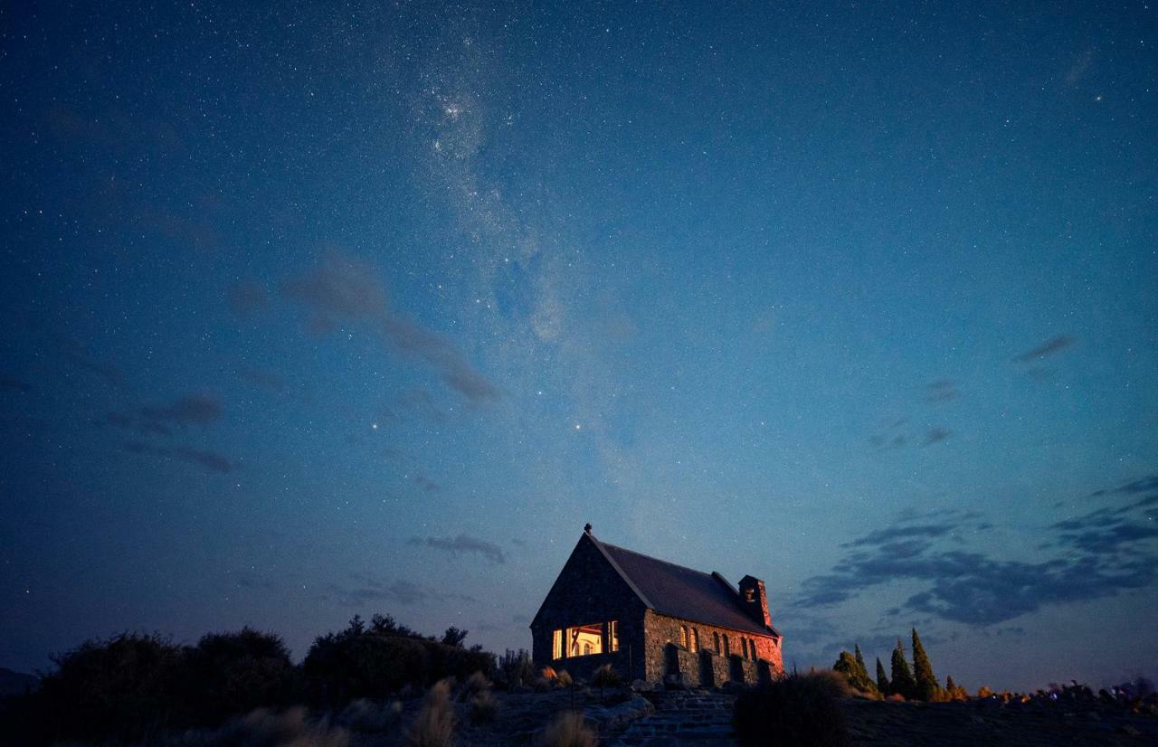 Black Beech House With Stunning Outdoor Bath Lake Tekapo Εξωτερικό φωτογραφία