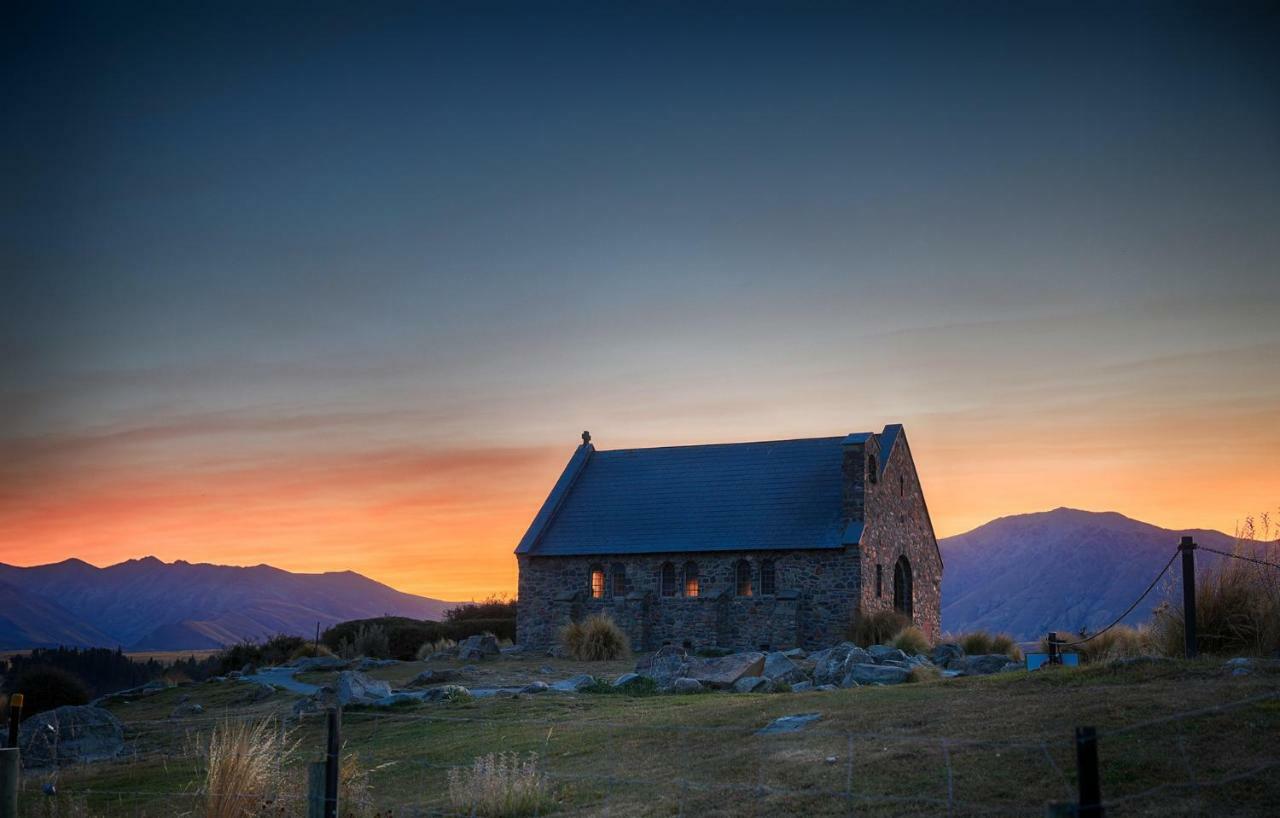 Black Beech House With Stunning Outdoor Bath Lake Tekapo Εξωτερικό φωτογραφία